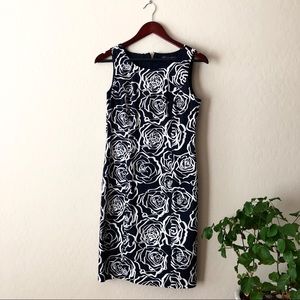 BROOKS BROTHERS rose-patterned dress, never worn